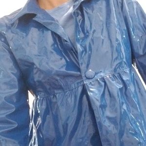 Sweet Blue Rain Slicker